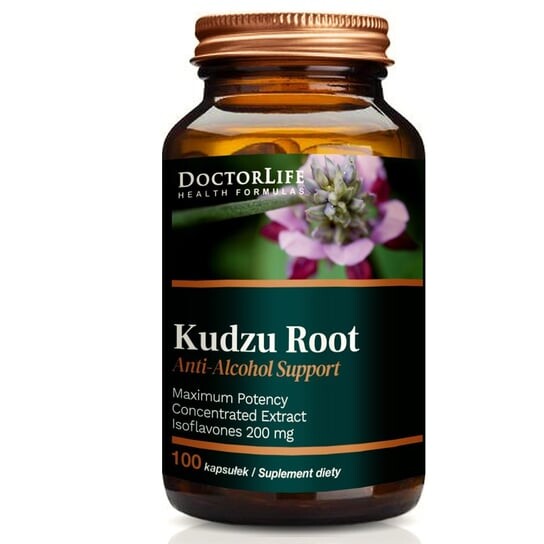 Doctor Life, Очищение организма корнем Кудзу, 100 капсул.